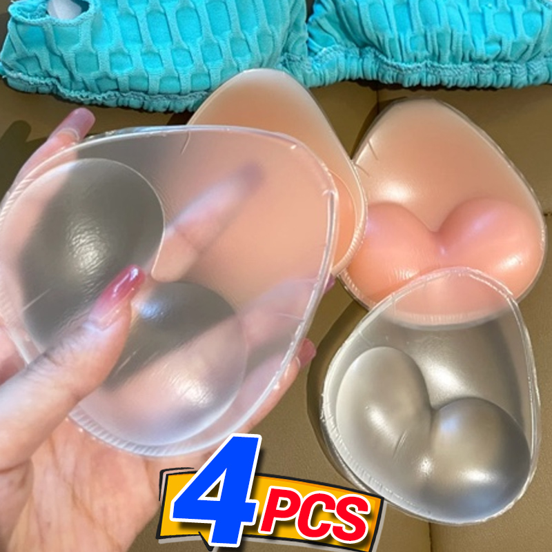 Push Up Bra Silicone - Women Push Up Bra Inserts Silicone