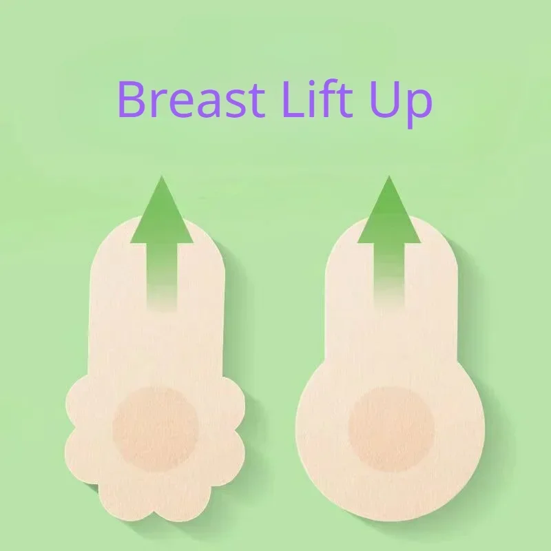 Push Up Bra Silicone - 10pcs Women's Invisible Breast Lift Up