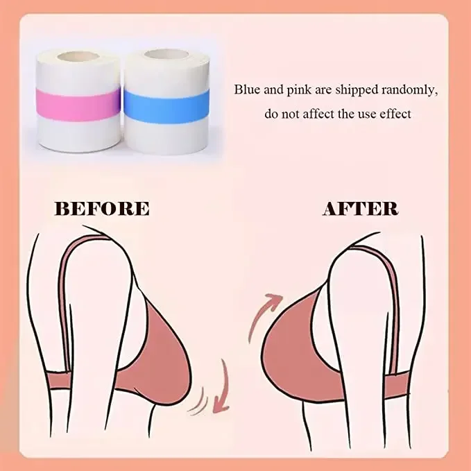 Clear Boob Tape Adhesive Breas - đánh giá và giá Strapless Bra Adhesive
