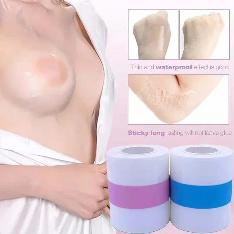 Clear Boob Tape Adhesive Breas - đánh giá và giá Strapless Bra Adhesive