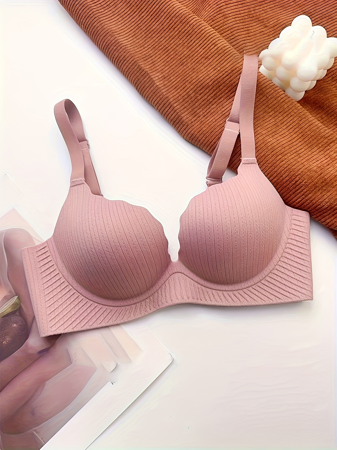 Thickened Bra for Small Bust w - đánh giá và giá Wirefree Bra Comfort
