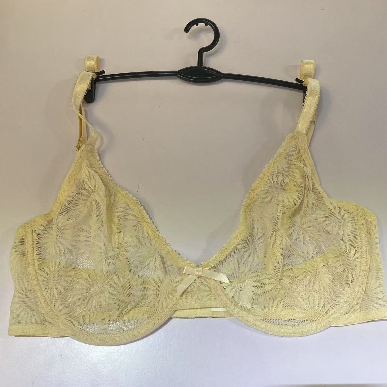 Plus Size Lace Bra Women Yello - đánh giá và giá Minimizer Bra Women