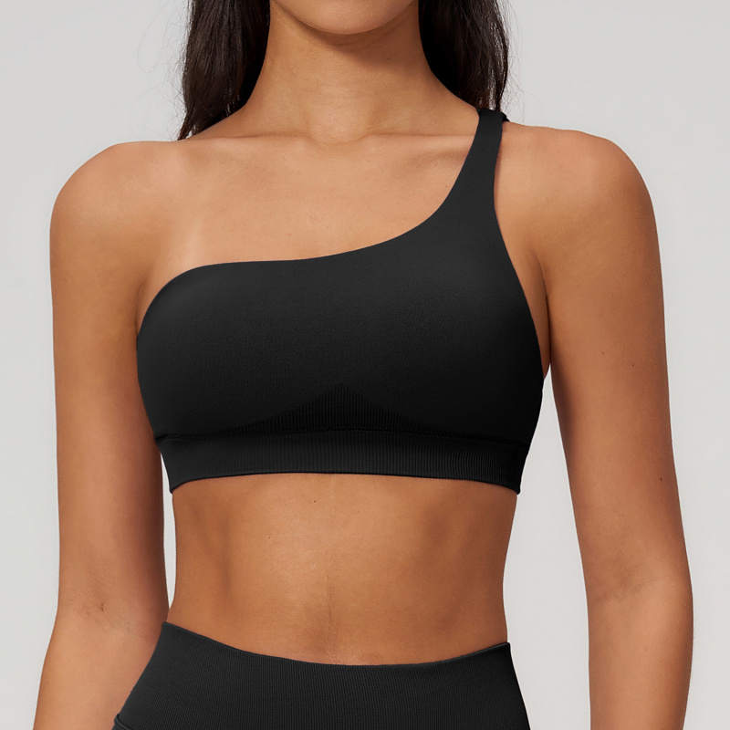Spring Single-Shoulder Sporty  - đánh giá và giá Sports Bra Racerback