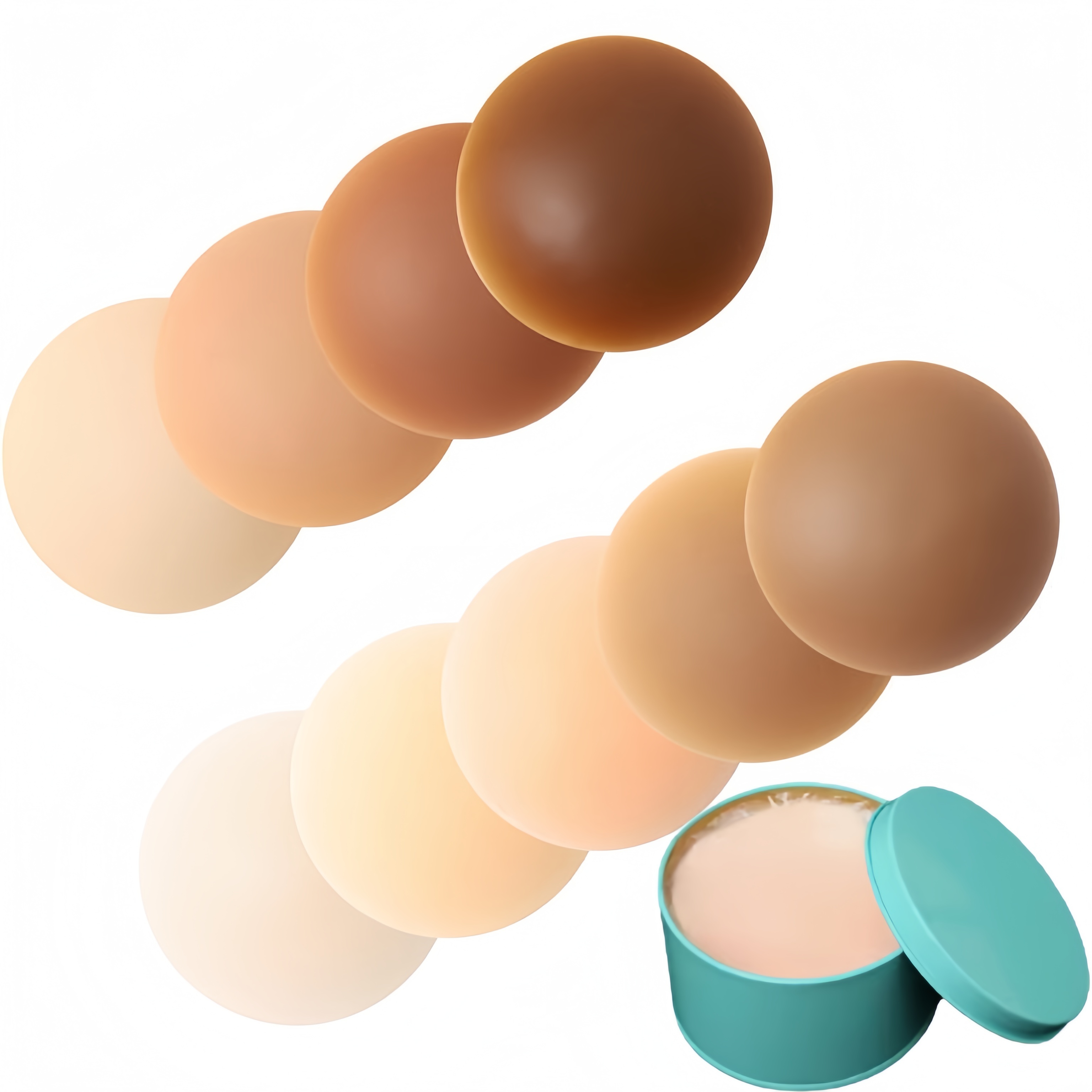 Reusable Silicone Adhesive Nip - đánh giá và giá Strapless Bra Adhesive