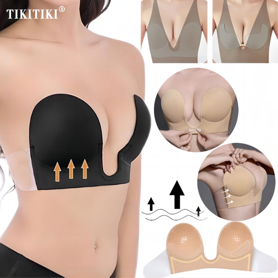 Invisible Push Up Bra Straples - đánh giá và giá Backless Bra Sticky