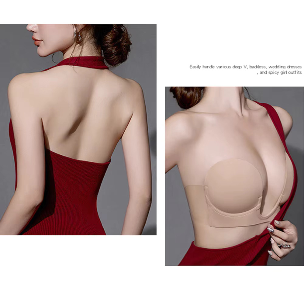 Invisible Push Up Bra Straples - đánh giá và giá Backless Bra Sticky