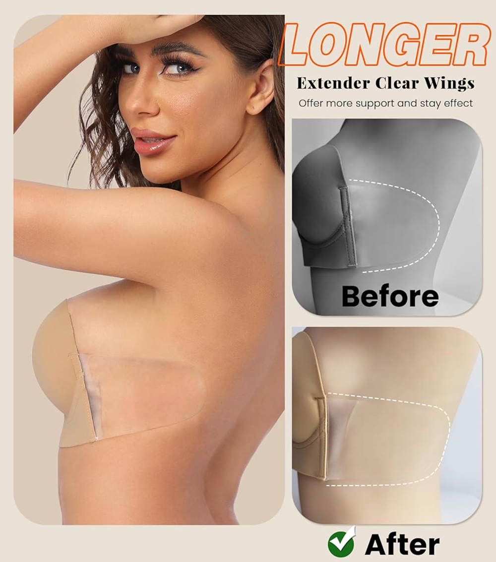 Sticky Bra Deep Plunge Straple - đánh giá và giá Backless Bra Sticky