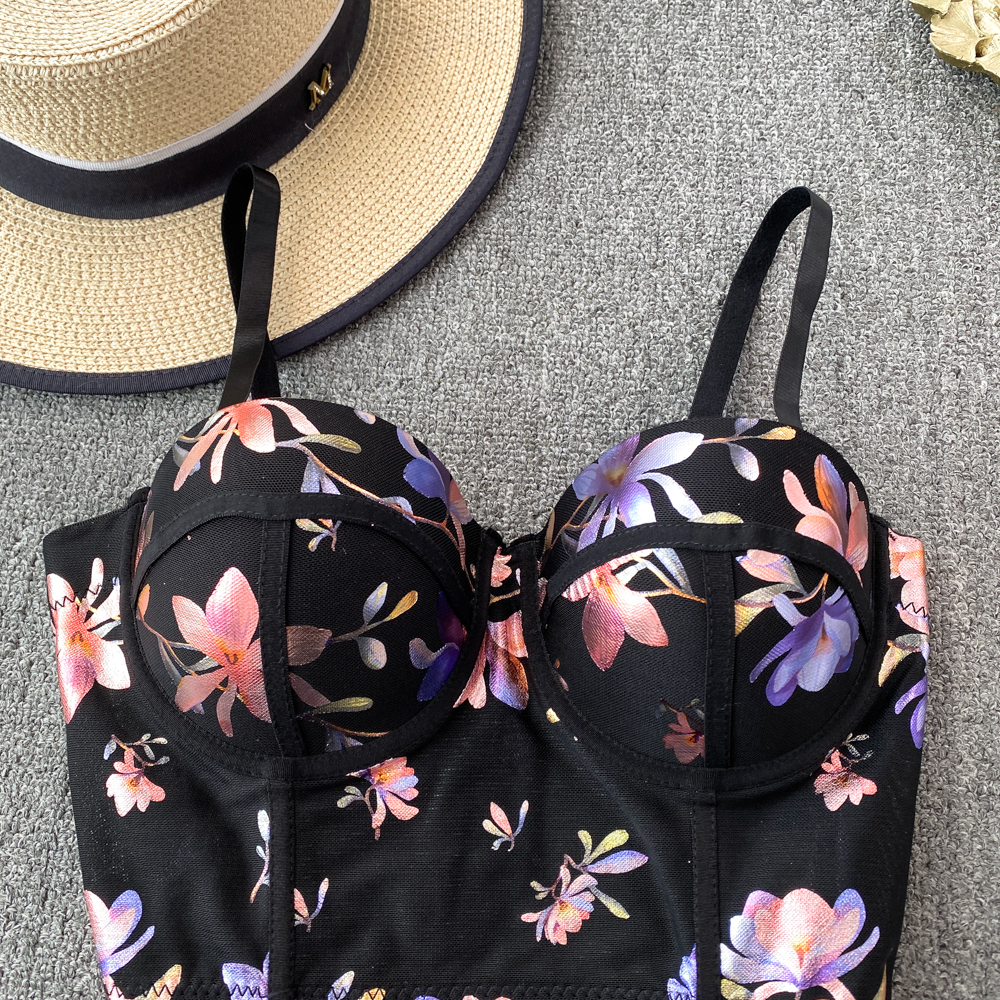 Women Sexy Floral printed Cors - đánh giá và giá Cotton Bra Everyday