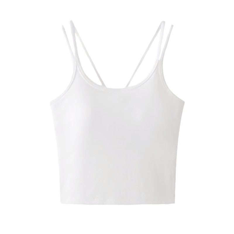 Crop Top Women Sexy Sleeveless - đánh giá và giá T Shirt Bra Seamless