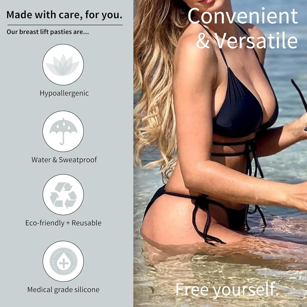 Adhesive Bras Push Up Straples - đánh giá và giá Backless Bra Sticky