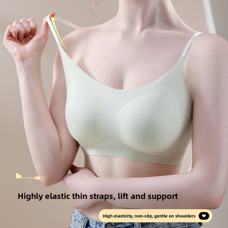 Ice Silk Sleep Bra Tank Top Wo - đánh giá và giá Sleep Bra Bralette