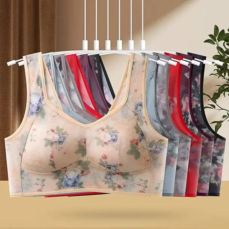 Women's Ice Silk Non-Padded Wi - đánh giá và giá Full Coverage Bra