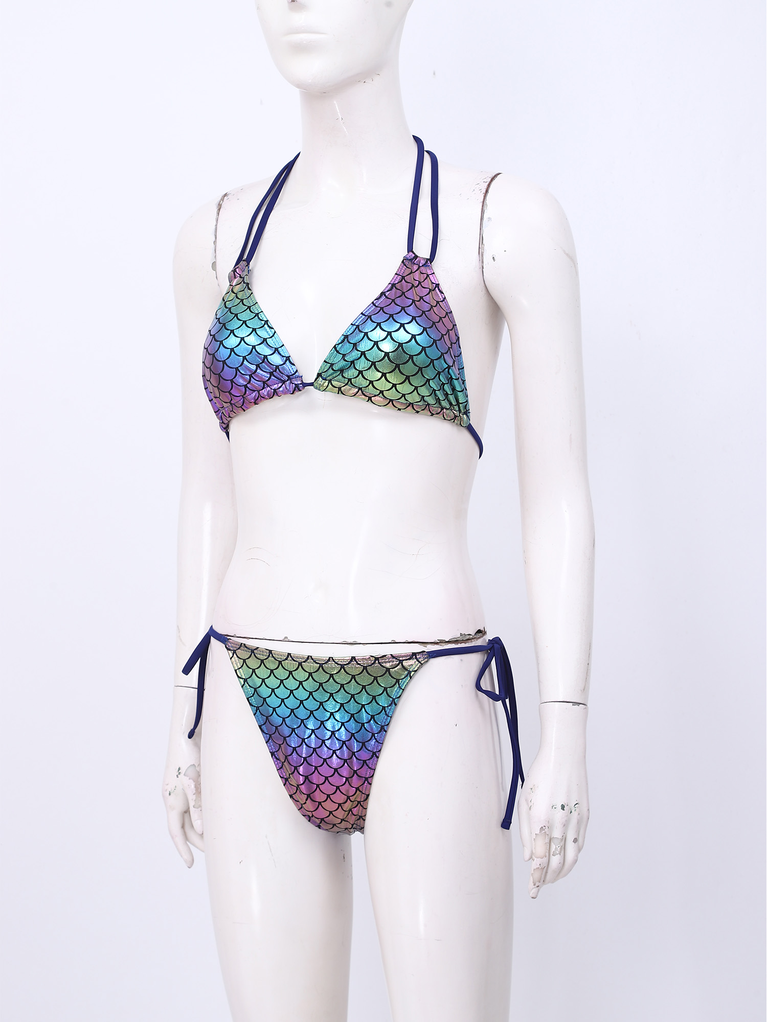 Women's Mermaid Bikini Swimsui - đánh giá và giá Underwire Bra Padded