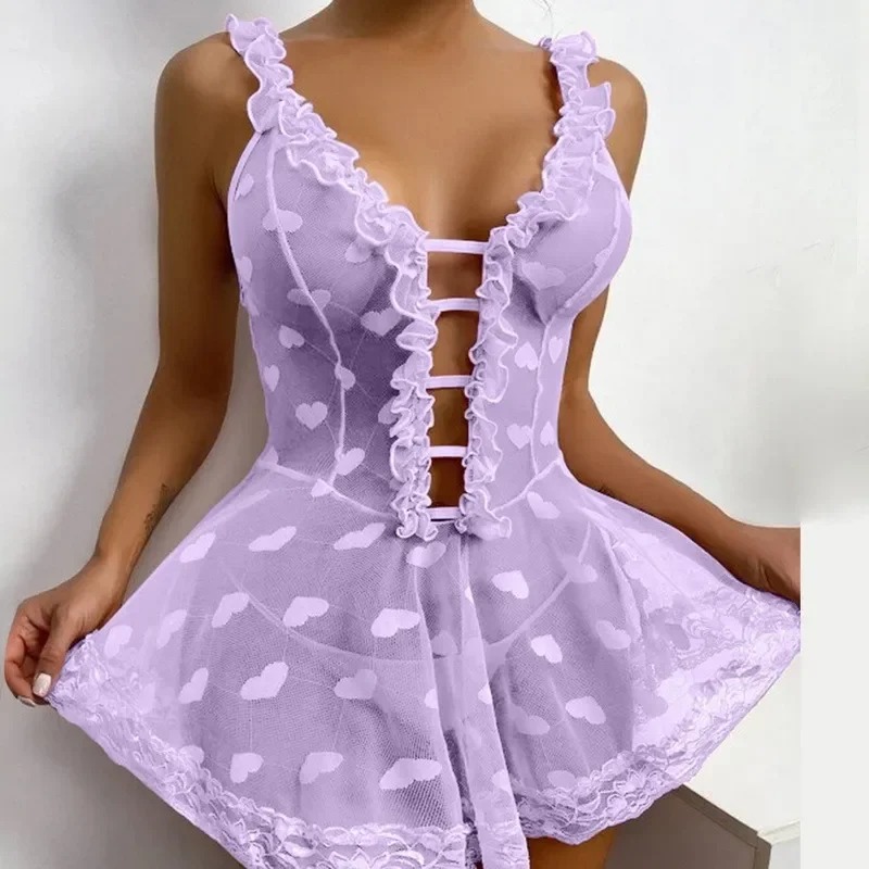 Nighty for Ladies Hot Romantic - đánh giá và giá Sheer Mesh Bra