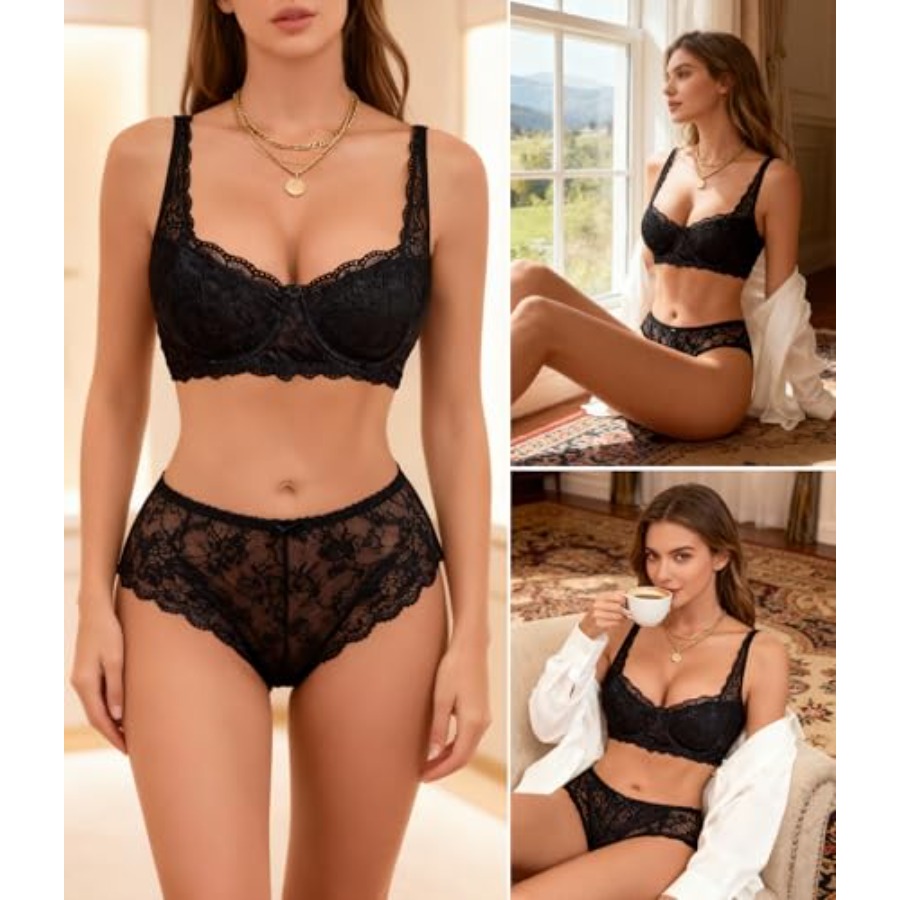 Avidlove Lace Bralettes for Wo - đánh giá và giá Demi Bra Balconette